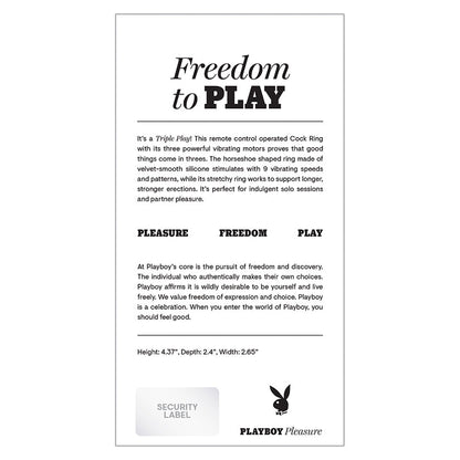 Playboy Pleasure Triple Play