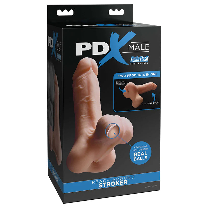 Reach Around Stroker | Realistic Dual-Stimulation