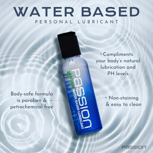 Passion Natural Water-Based Lubricant - 2 oz - Puppy's Aesthetics