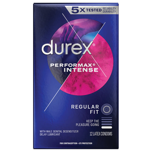 USA Only - Durex Performax Intense Condom (12 Pack)
