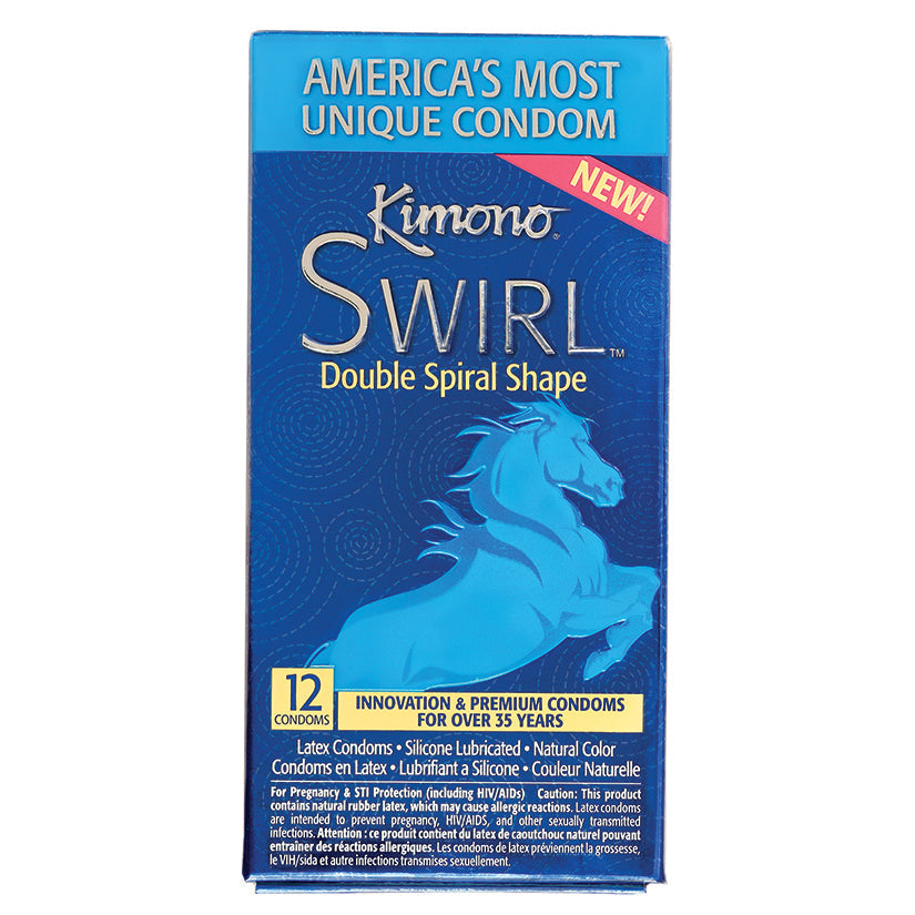 USA Only - Kimono Swirl Condoms (12 Pack)