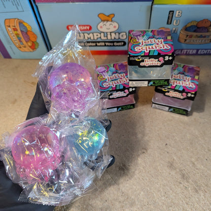 Jellyfish Slow-Rising Squishies – Set of 3