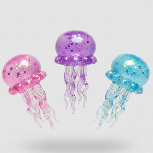 Jellyfish Slow-Rising Squishies – Set of 3