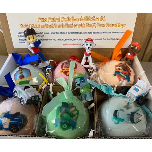 Rescue Pup Surprise Bath Bomb Gift Set (12 Pack)