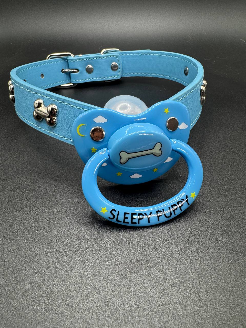 Adult Pacifier Gag - Sleepy Puppy