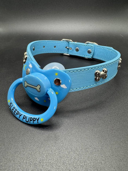 Adult Pacifier Gag - Sleepy Puppy - Puppy's Aesthetics