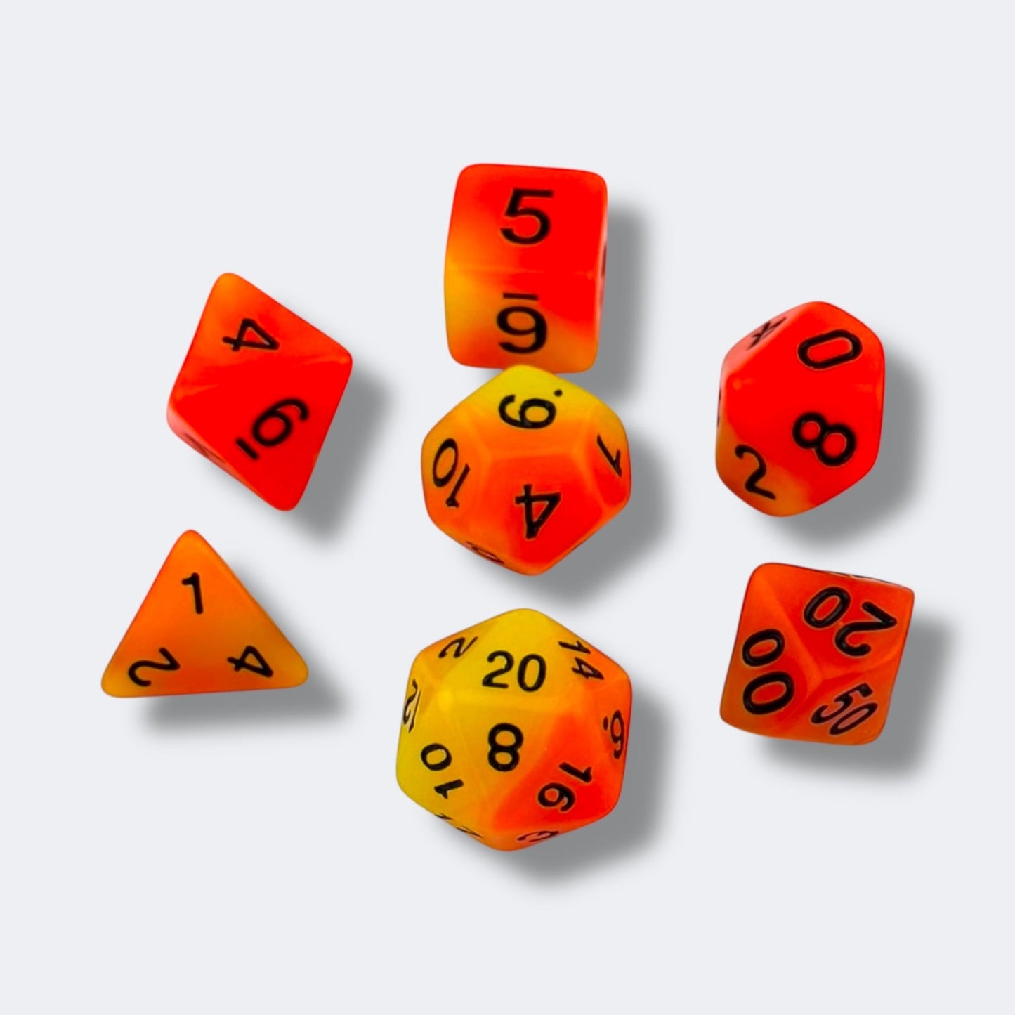 Sunforge Glow in the Dark Dice set