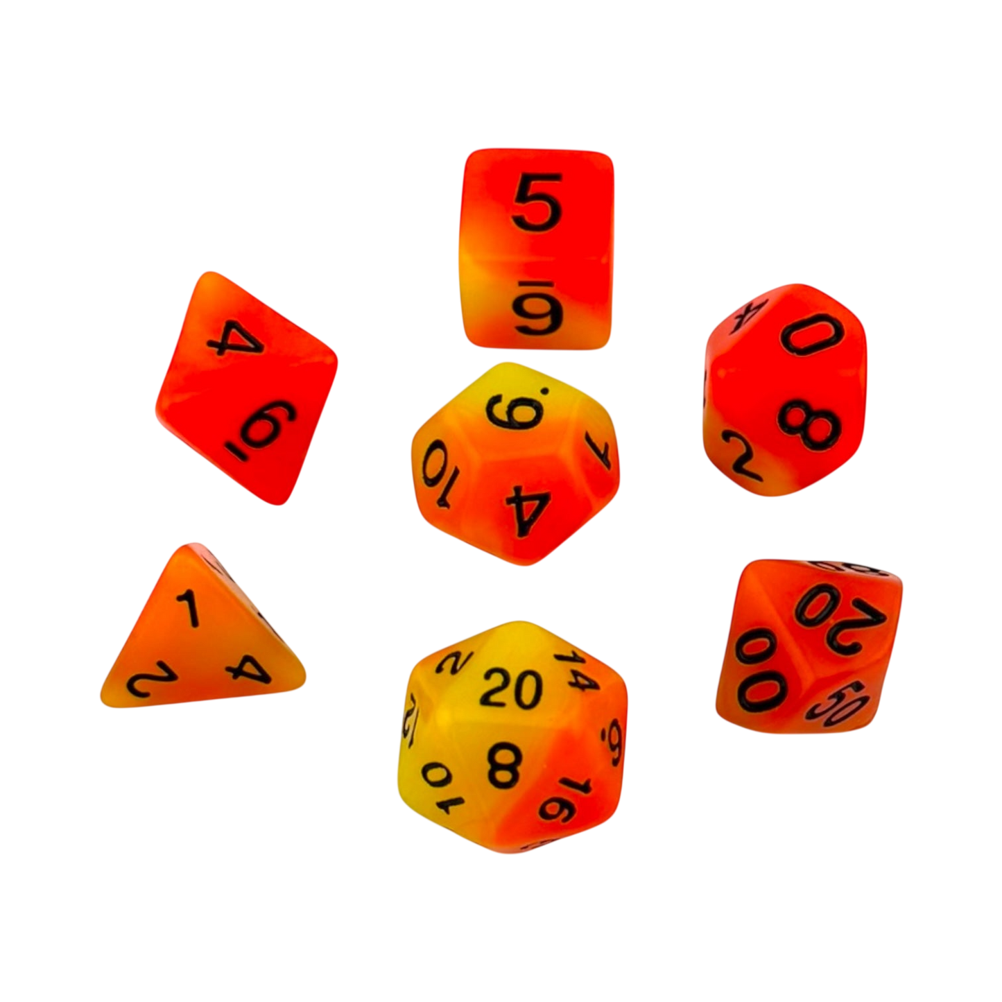 Sunforge Glow in the Dark Dice set