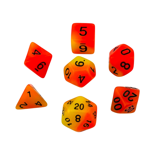 Sunforge Glow in the Dark Dice set