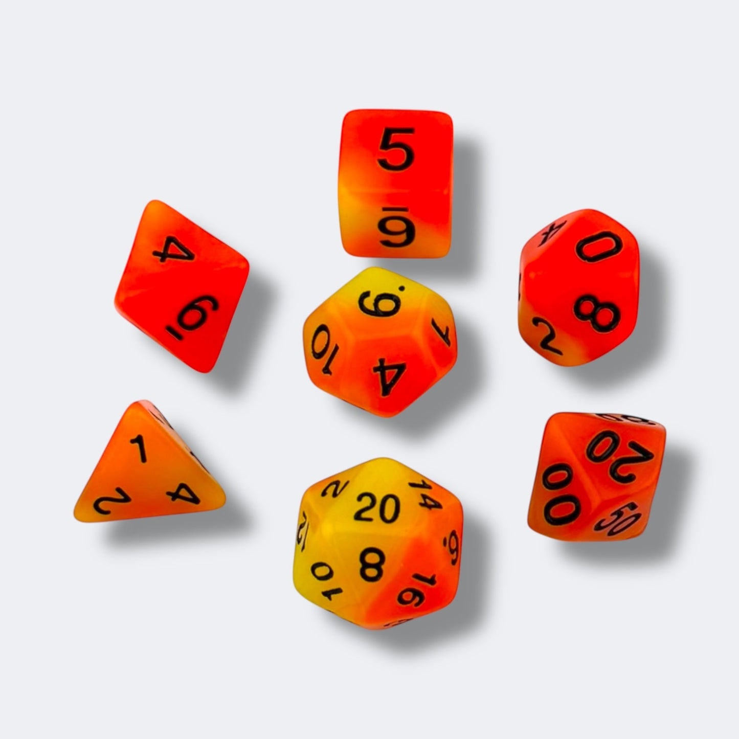 Sunforge Glow in the Dark Dice set