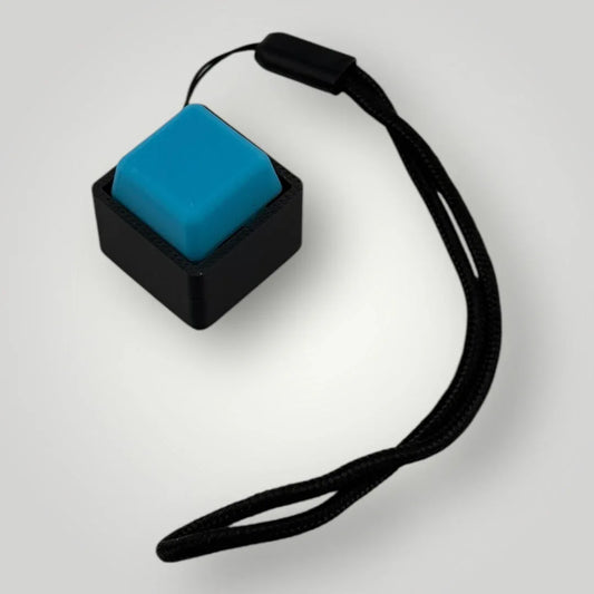 1 Mechanical Keyboard Fidget Clicker Toy Keychain - Puppy's Aesthetics