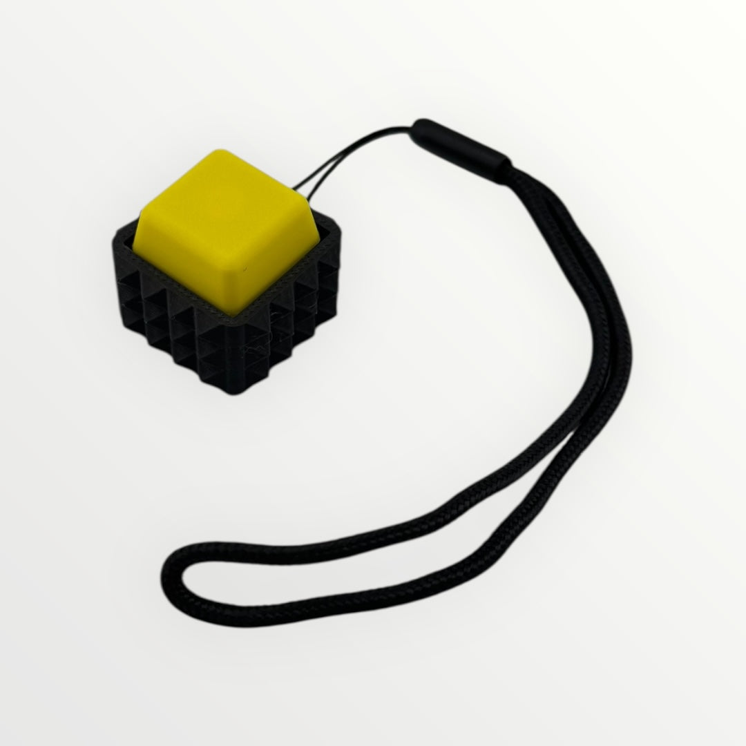 1 Spiky Mechanical Keyboard Fidget Toy Keychain