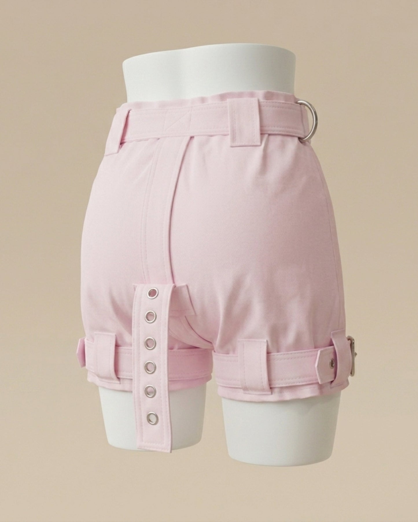 Heavy Duty Pink Diaper Cover Pants with Locks