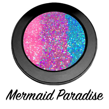 *MERMAID PARADISE !*  Iridescent Glitter Pressed Single!
