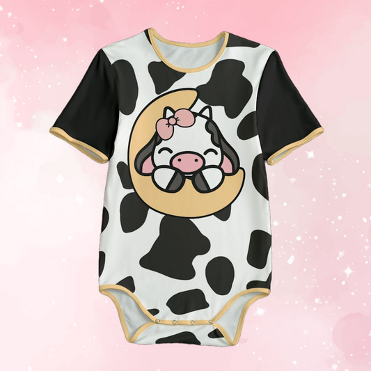 Kawaii Cow & Moon Adult Unisex Onesie