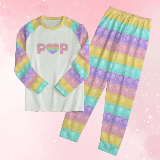 Pastel Pop It! Loungewear Set