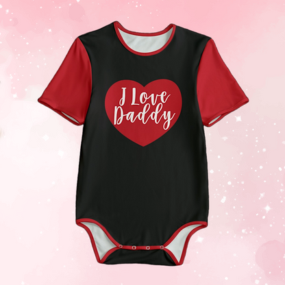 'I Love Daddy' Adult Unisex Onesie