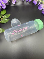 Adult Baby Bottle - 8 oz Trans Paw Princess