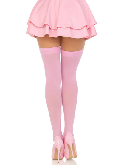 USA Only - Strawberry Milk Thigh High Stockings (One Size)