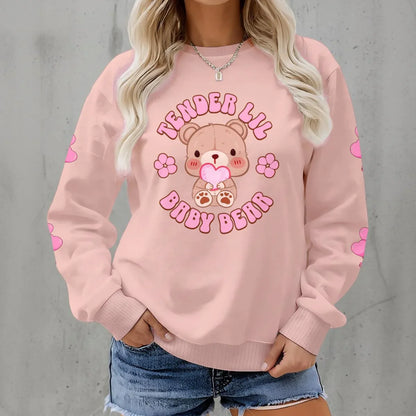 Tender Lil Baby Bear Play Sweater - Puppy's Aesthetics