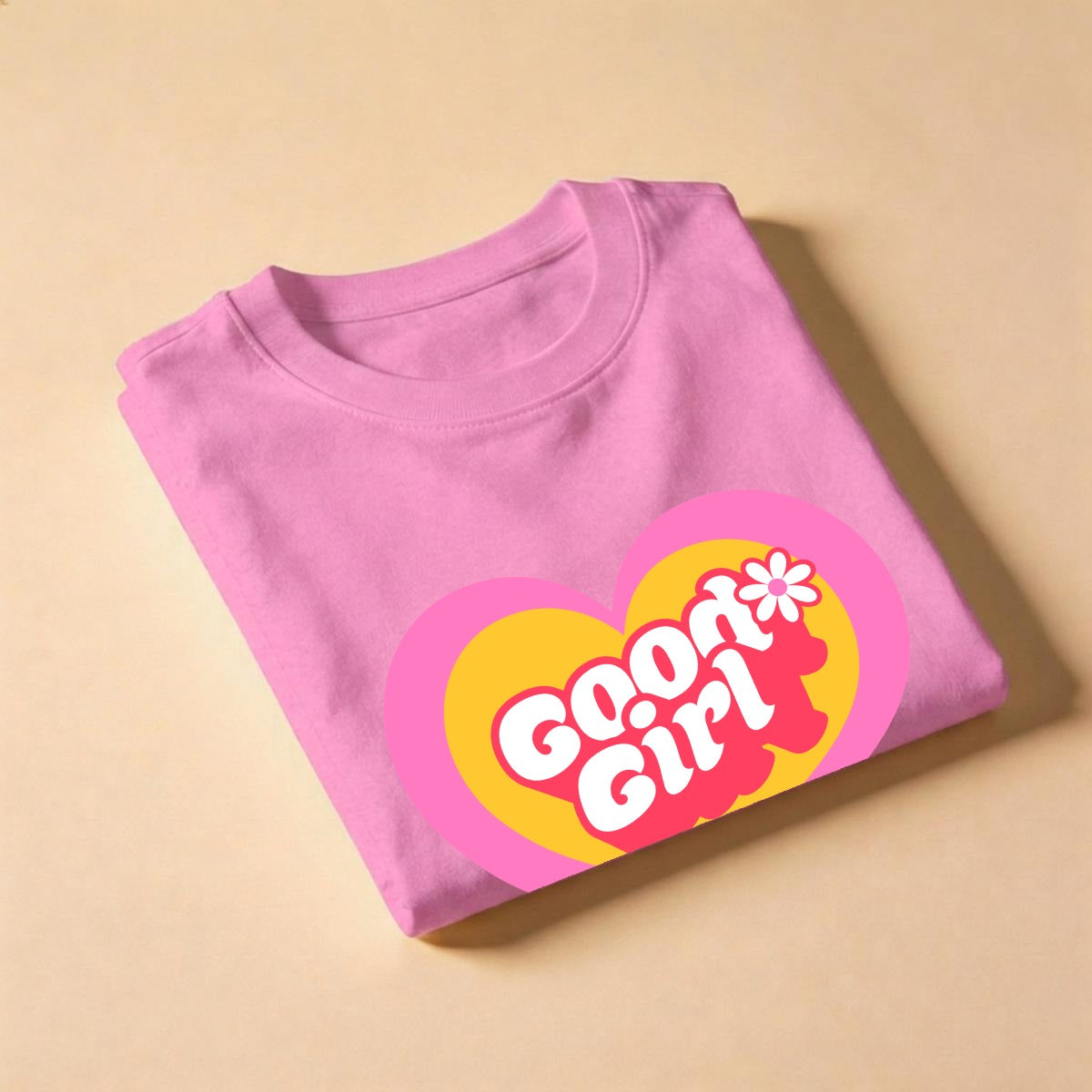 Good Girl Pink Unisex Play Tee
