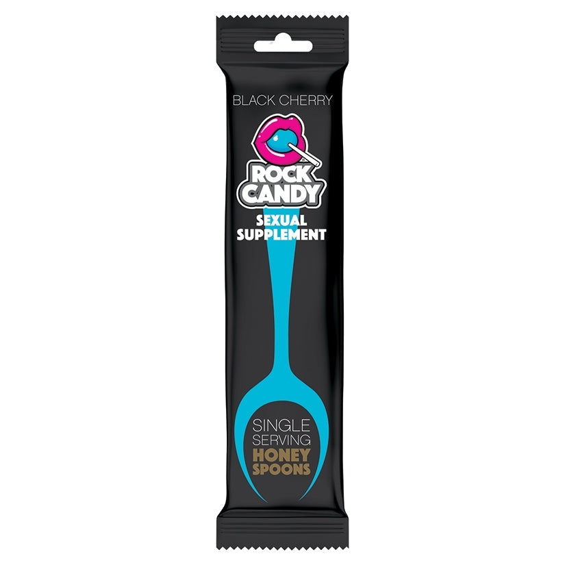 USA Only - Rock Candy Honey Spoons Male Sexual Supplement Display of 24