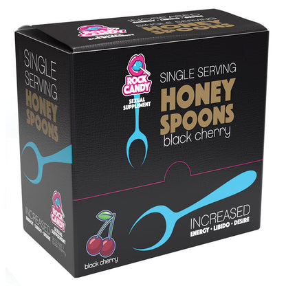 USA Only - Rock Candy Honey Spoons Male Sexual Supplement Display of 24