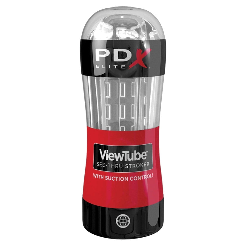 USA Only - PDX Elite ViewTube Stroker Display (12 Pcs)-Clear