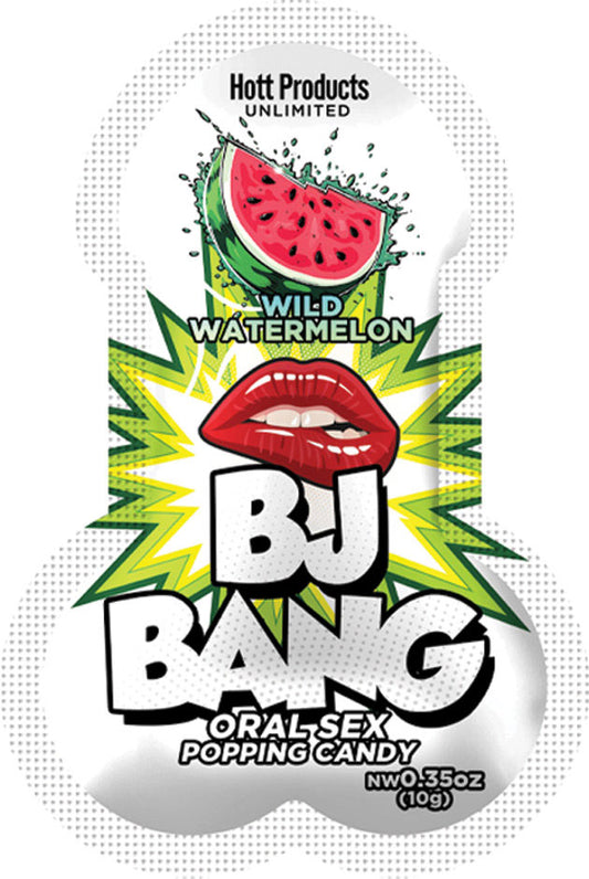 Bj Bang - 1pc Intimate Popping Candy - Watermelon 10gm