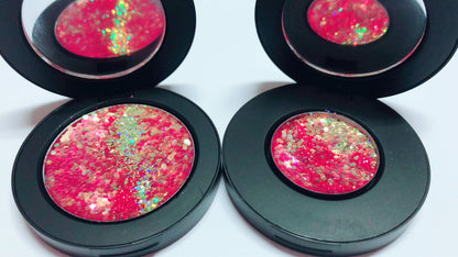 "RED DRAGON !" Single Pressed Glitter Palette