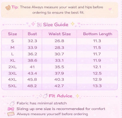Bearly Adorable Ruffle Jammies Set - Puppy's Aesthetics