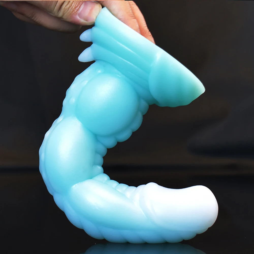 Pink Frost Monster Dildo