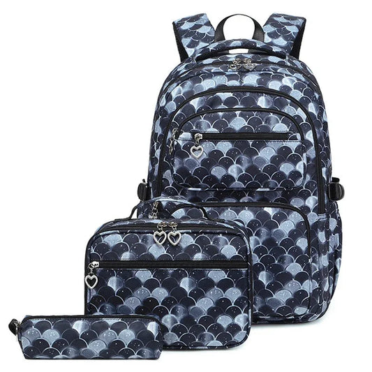 3 Pcs/Set Mermaid Backpack (Colors) - Puppy's Aesthetics
