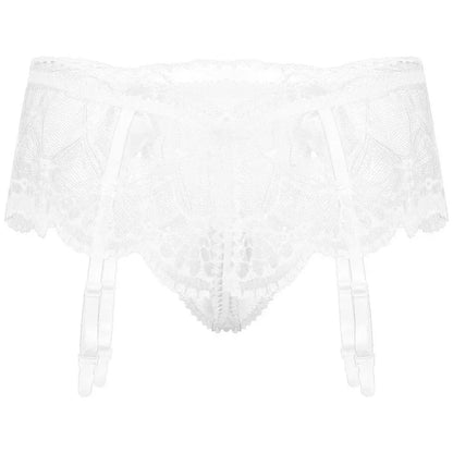 Sissy Lace Panties – Bowknot Briefs Garter - Puppy's Aesthetics