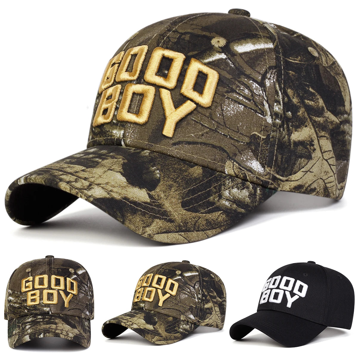 Good Boy Embroidered Baseball Cap