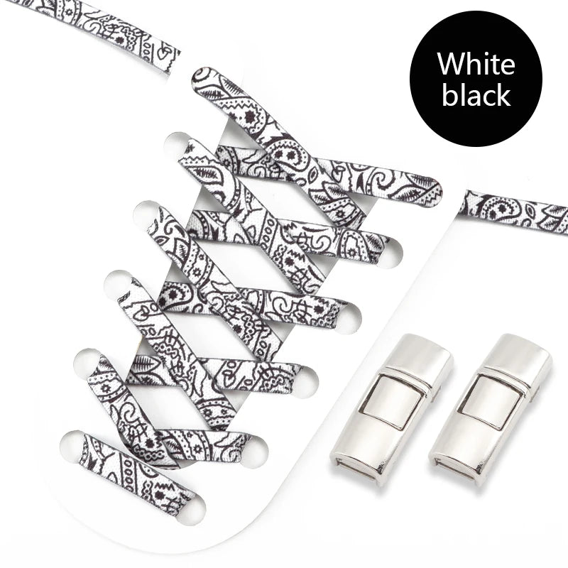 No-Tie Press Lock Elastic Shoelaces