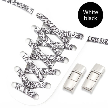 No-Tie Press Lock Elastic Shoelaces