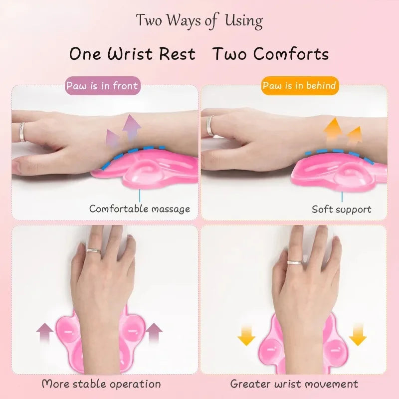 Sweet Cat Paw Wrist Rest Pad