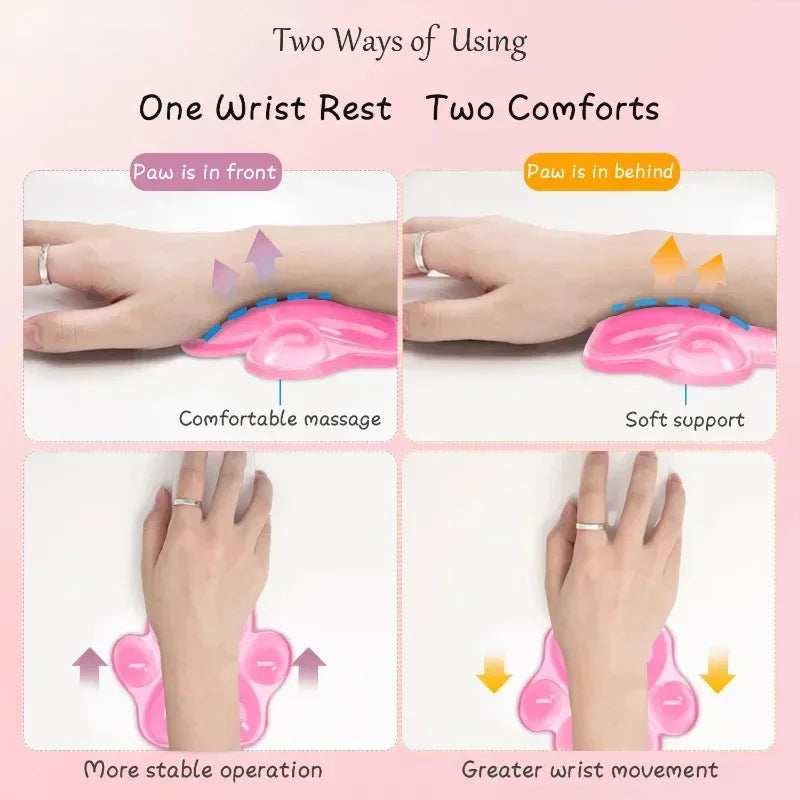 Sweet Cat Paw Wrist Rest Pad - Puppy's Aesthetics