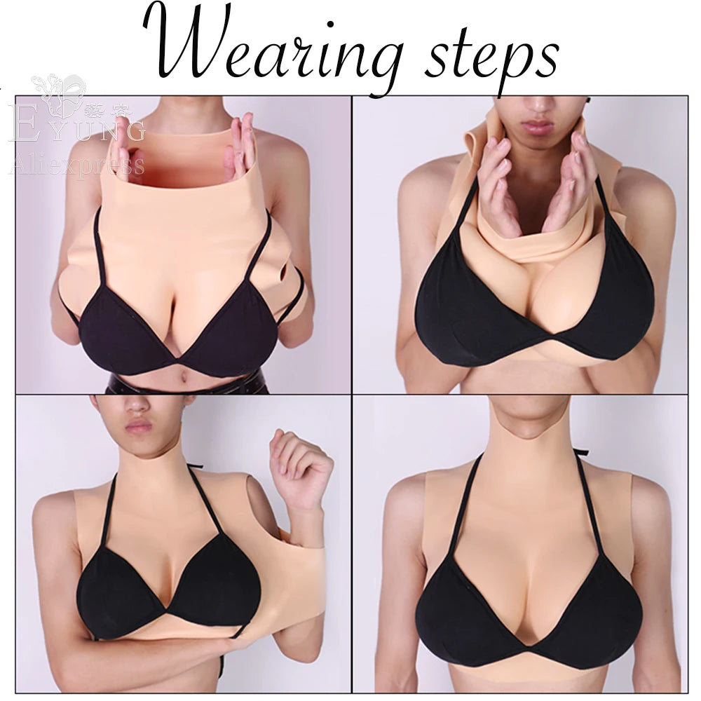 Silicone Breast Forms – Large Fake Boobs