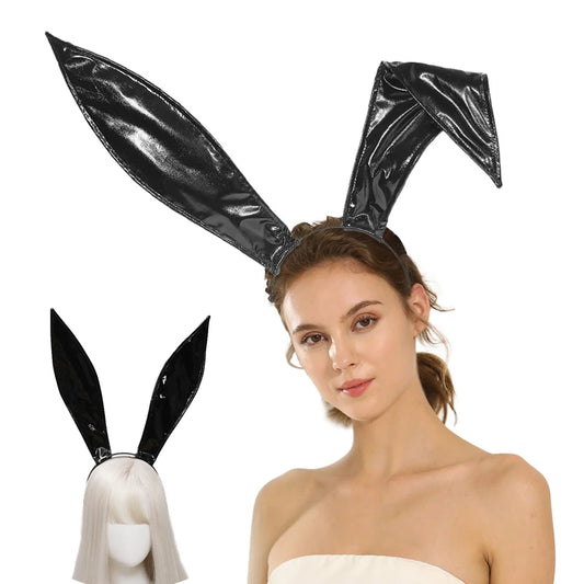 Midnight Bunny Ears Headband