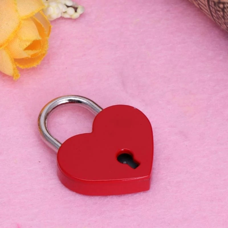 Tiny Heart Wish Lock (Colors)
