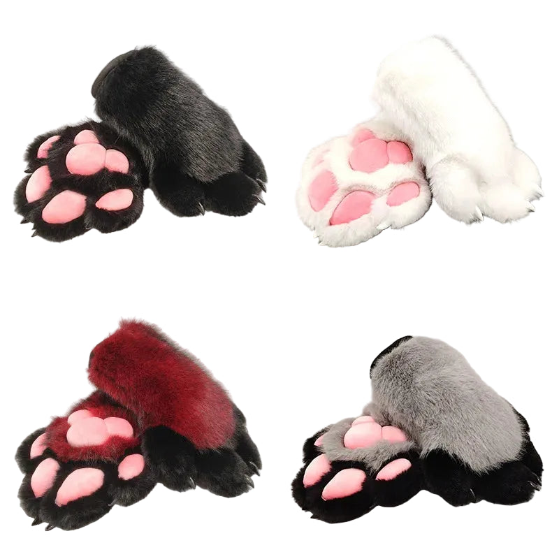 Fluffy Mischief Paw Mitts