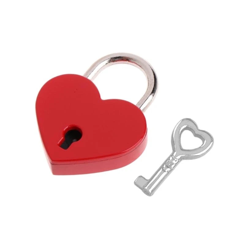 Tiny Heart Wish Lock (Colors)