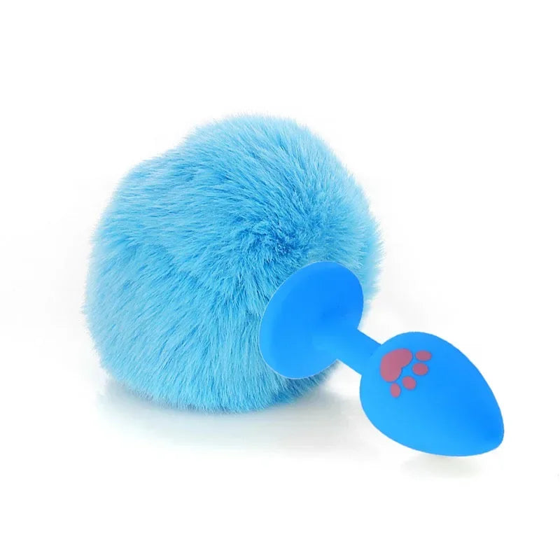 Sweet Bunny Paw Anal Plug (Colors)