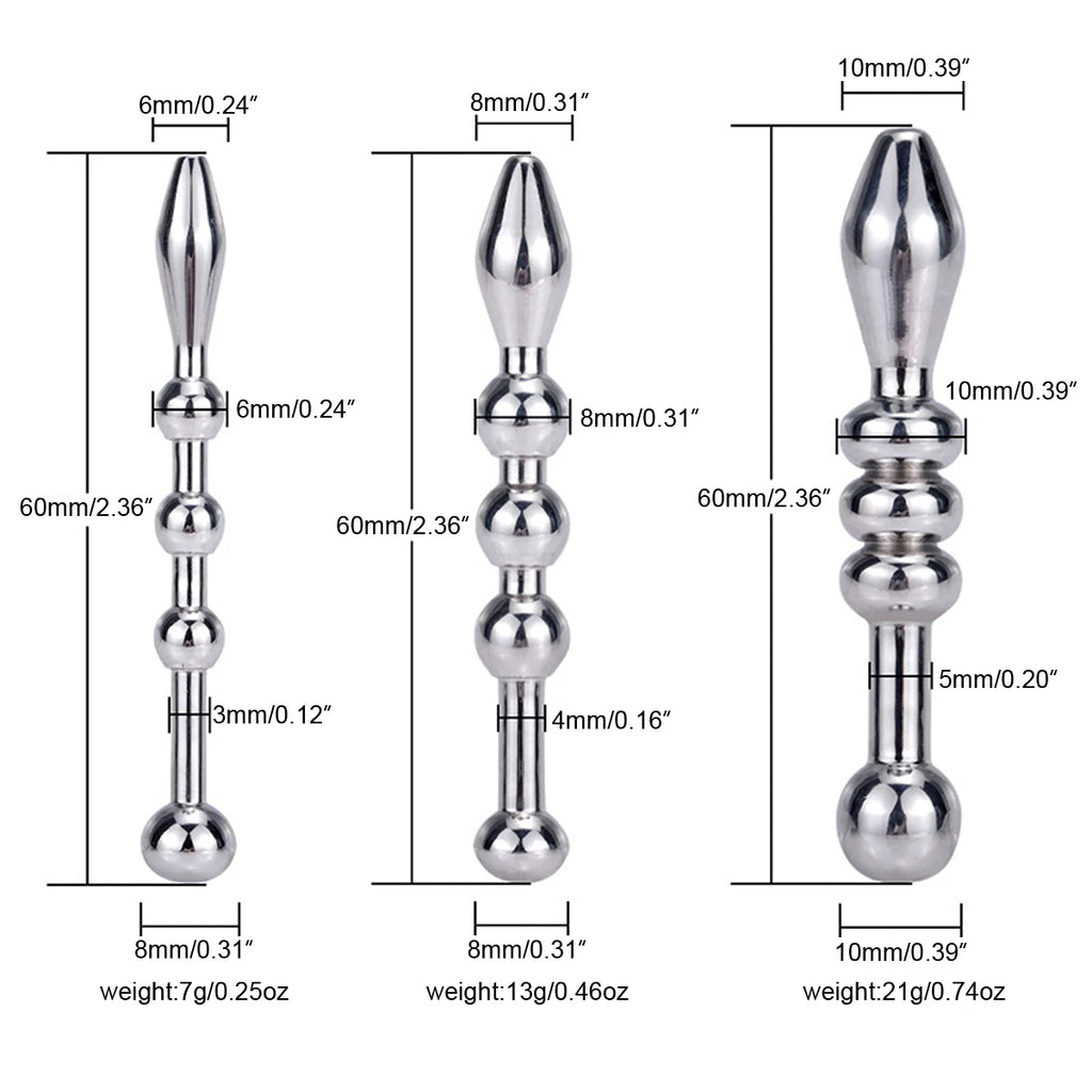 Stainless Steel Metal Dilator Urethral Sound