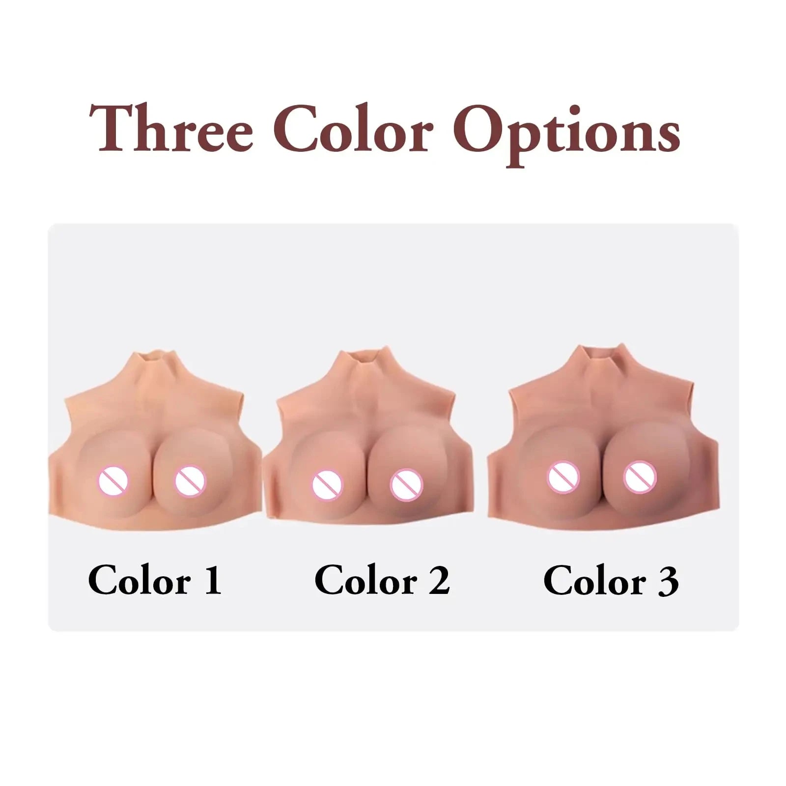 Silicone Breast Forms – Large Fake Boobs