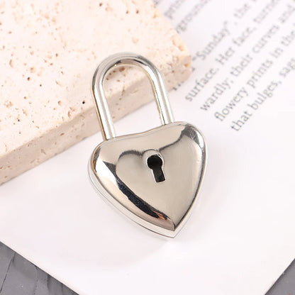 Silver Heart Keepsake Lock