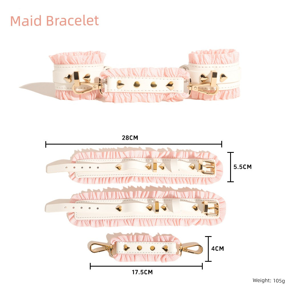 Princess White & Pink 8-Piece Bondage Kit