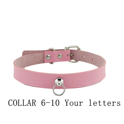 Yes Daddy Pink Collar + Leash (Colors)